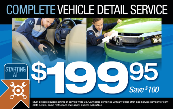 COMPLETE VEHICLE DETAIL SPECIAL