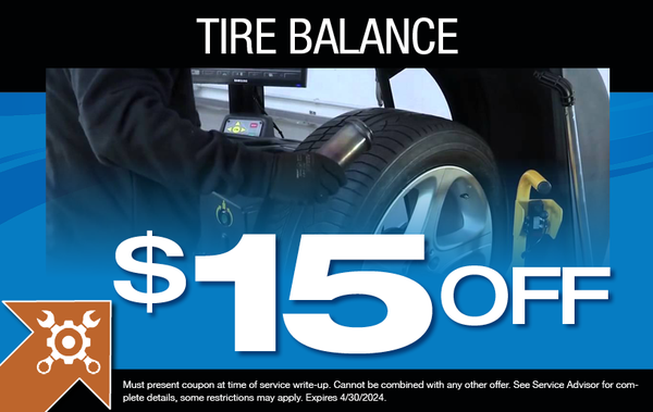 TIRE BALANCE SPECIAL
